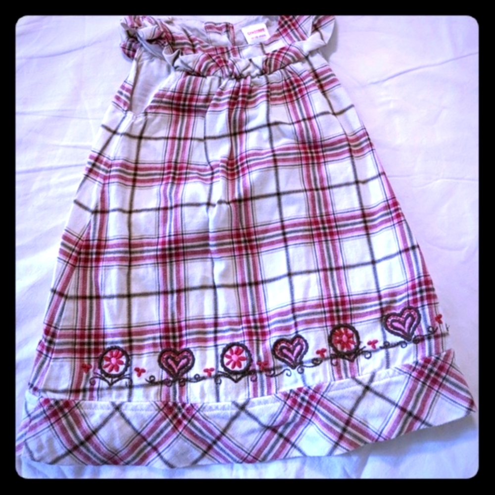 Gymboree 12-18M Plaid Dress